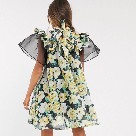 Sister Jane Mini Floral Smock Dress - Picture 3 of 6